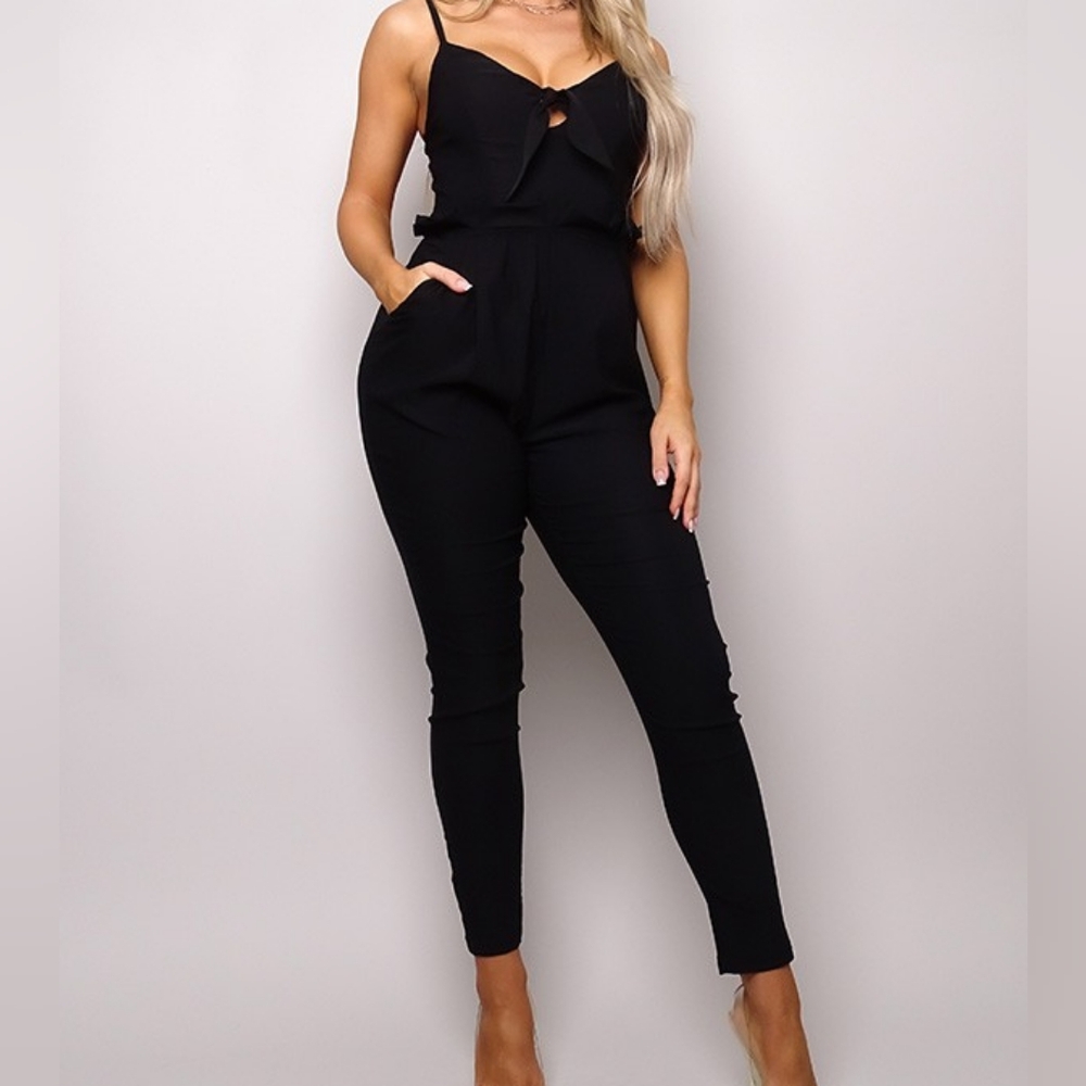 Black jumpsuit